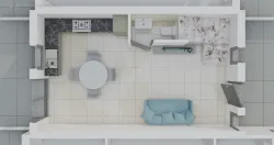 Maisonette No. 2, ground floor plan