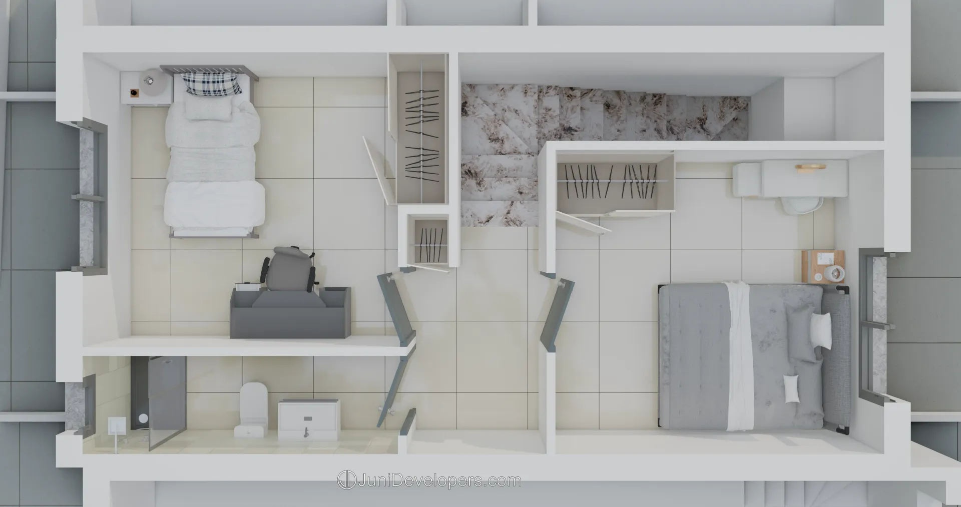 Maisonette No. 2, first floor plan