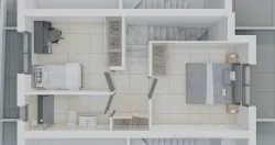 Maisonette No. 3, first floor plan