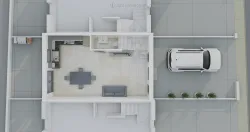 Maisonette No. 3, site plan