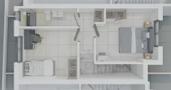 Maisonette No. 4, first floor plan