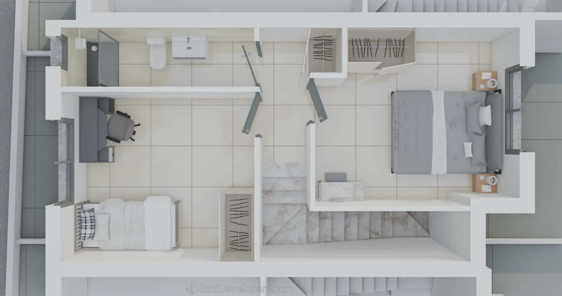 Maisonette No. 4, first floor plan
