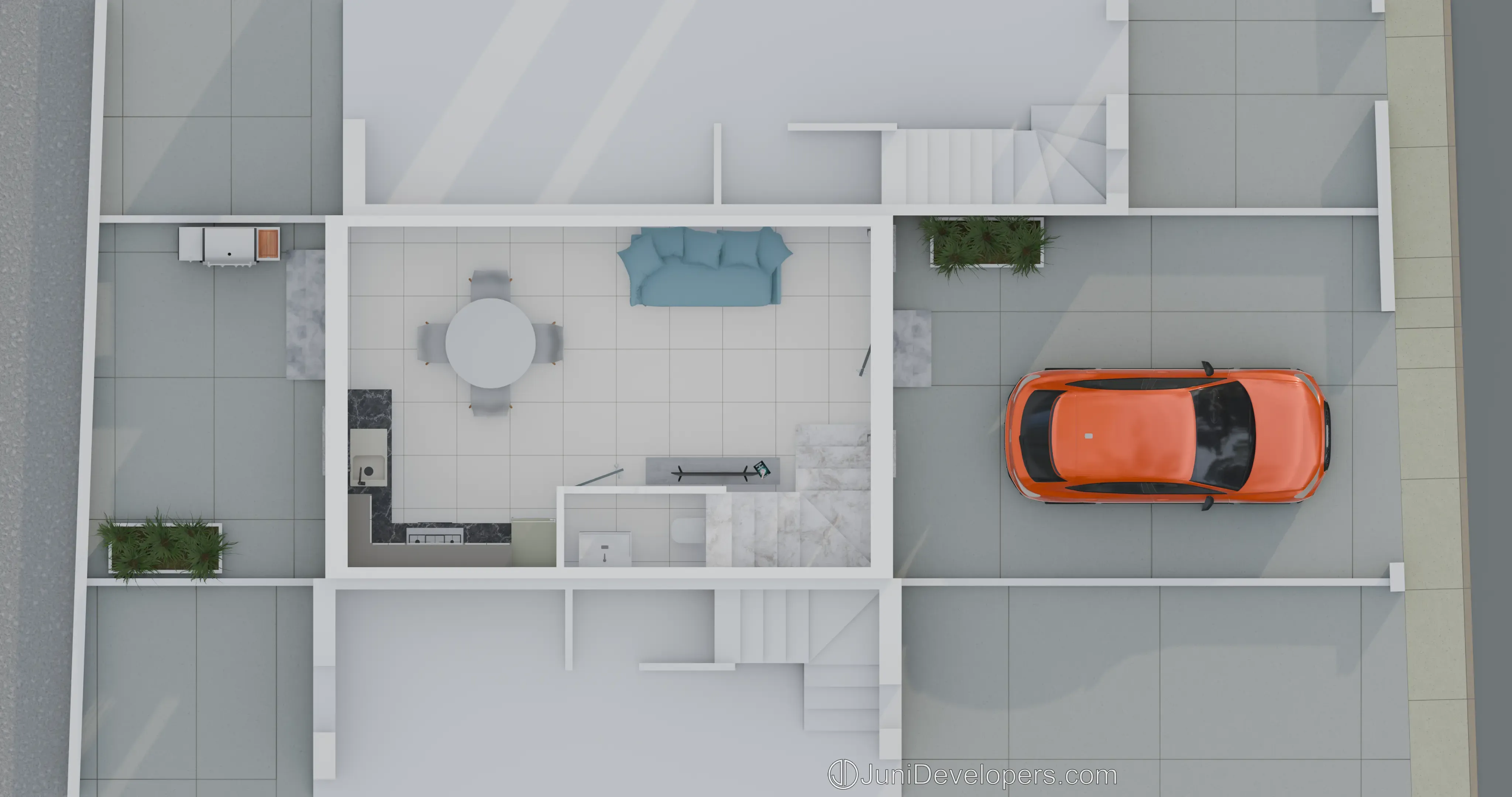 Maisonette No. 4, site plan