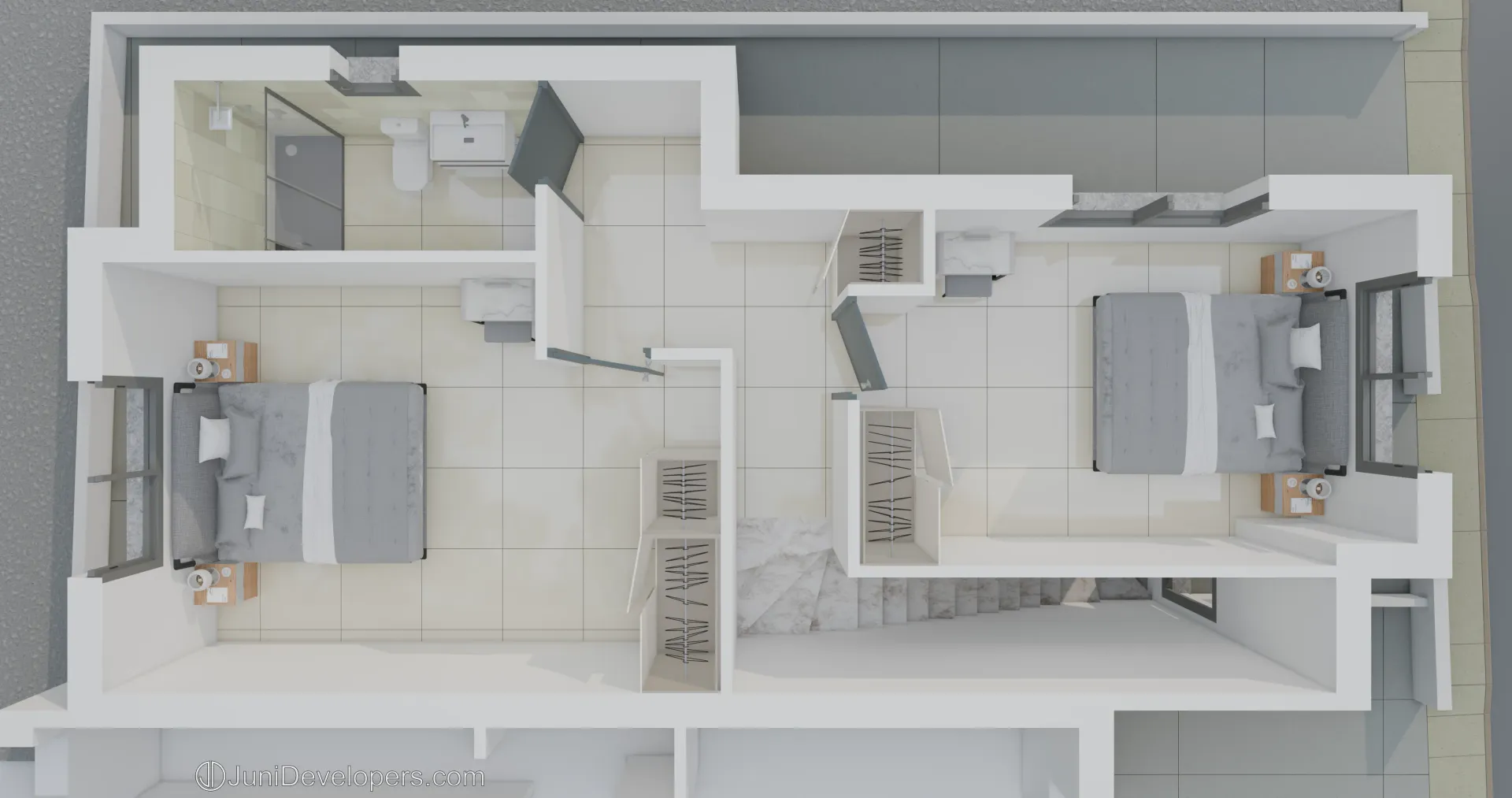 Maisonette No. 5, first floor plan