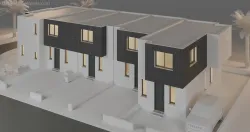 Maisonettes, building design, parking spaces