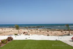 Seafront villa in Ayia Napa hotel area with garden and uninterrupted sea-views