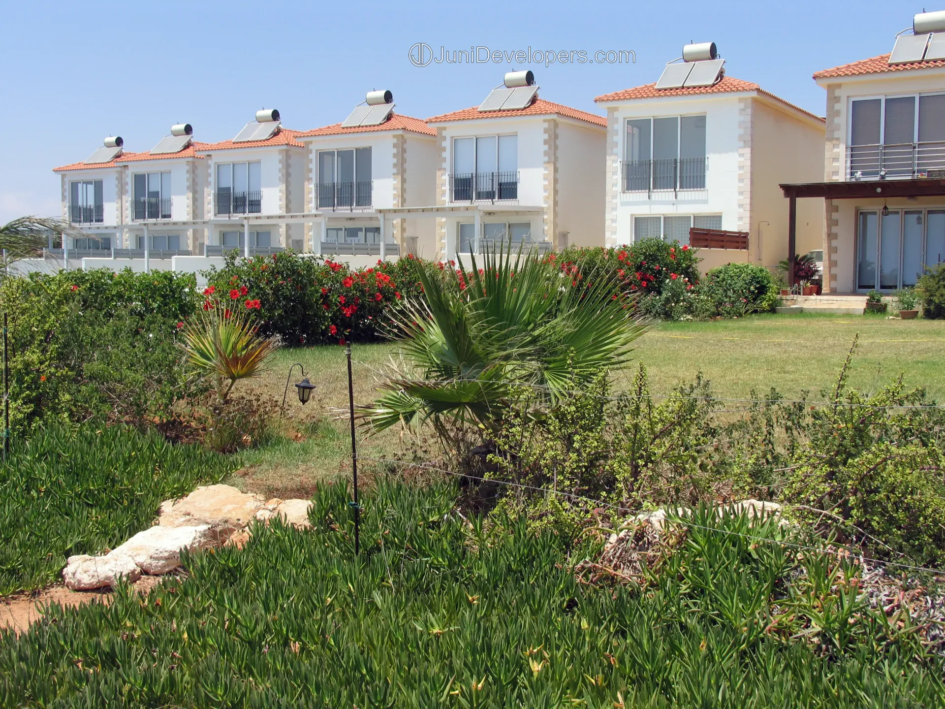 Beachfront villa in Ayia Napa near restaurants with title deeds