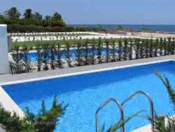 Beachfront villa in Ayia Napa next to the sea with title deeds