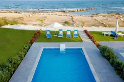 Seafront villa in Ayia Napa near restaurants with title deeds