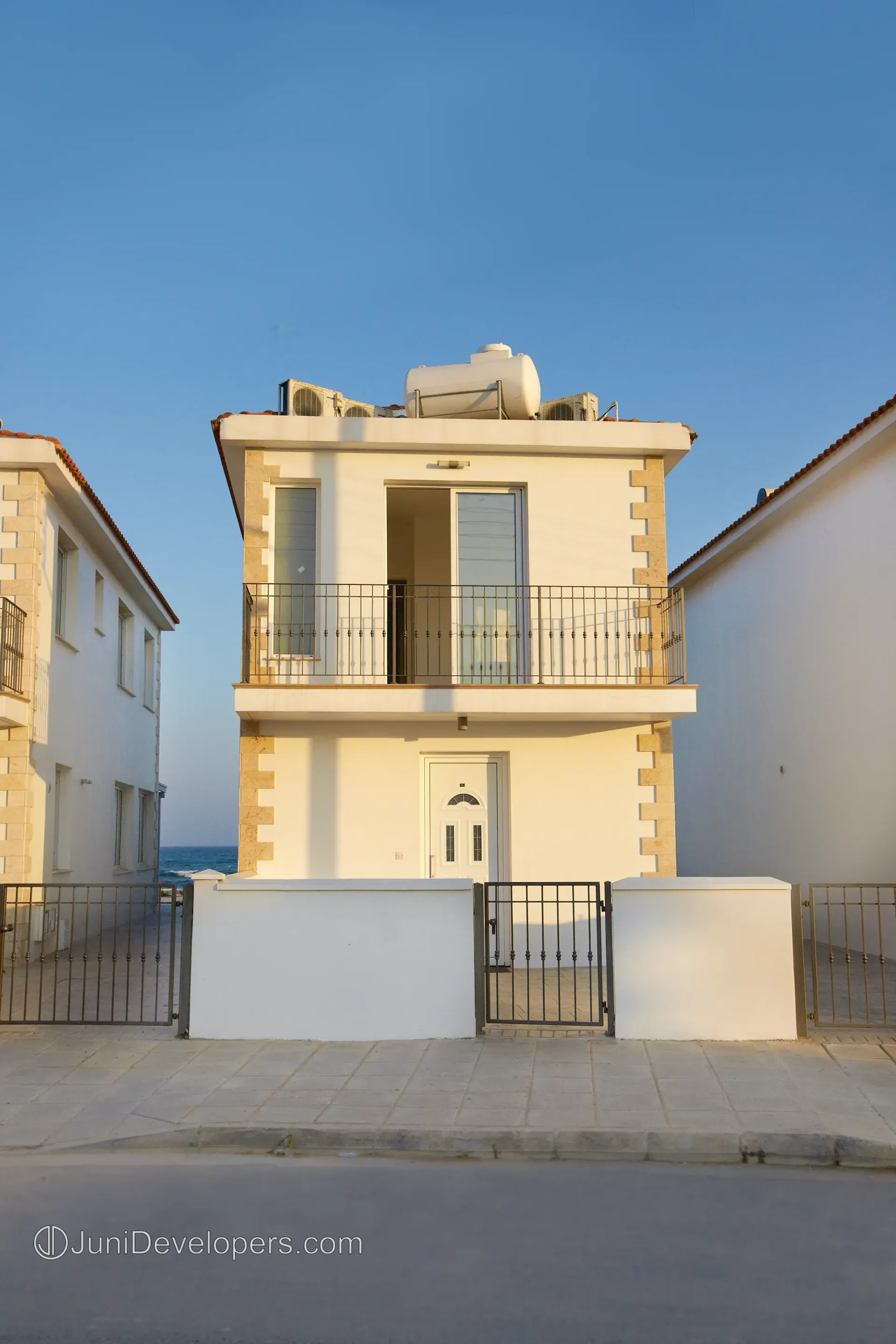 Beachfront villa in Ayia Napa near restaurants with large swimming pool