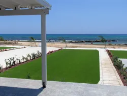 Seafront villa in Ayia Napa hotel area with large swimming pool