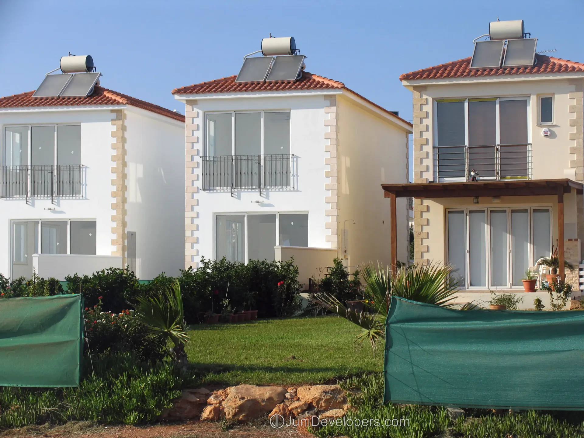Beachfront villa in Ayia Napa resort area with title deeds