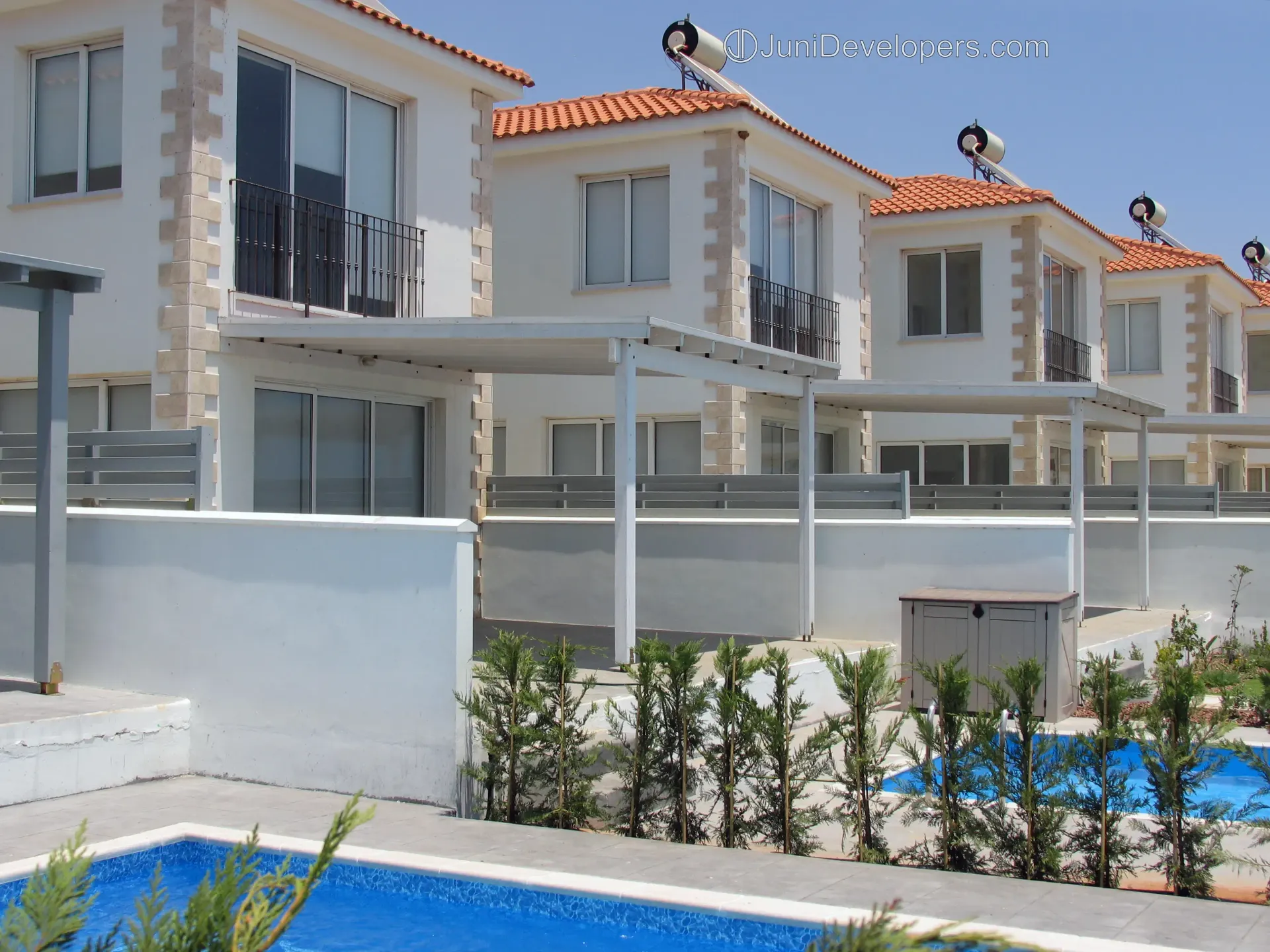 Seafront villa in Ayia Napa near restaurants with garden