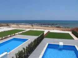 Beachfront villa in Ayia Napa quiet residential area with large swimming pool