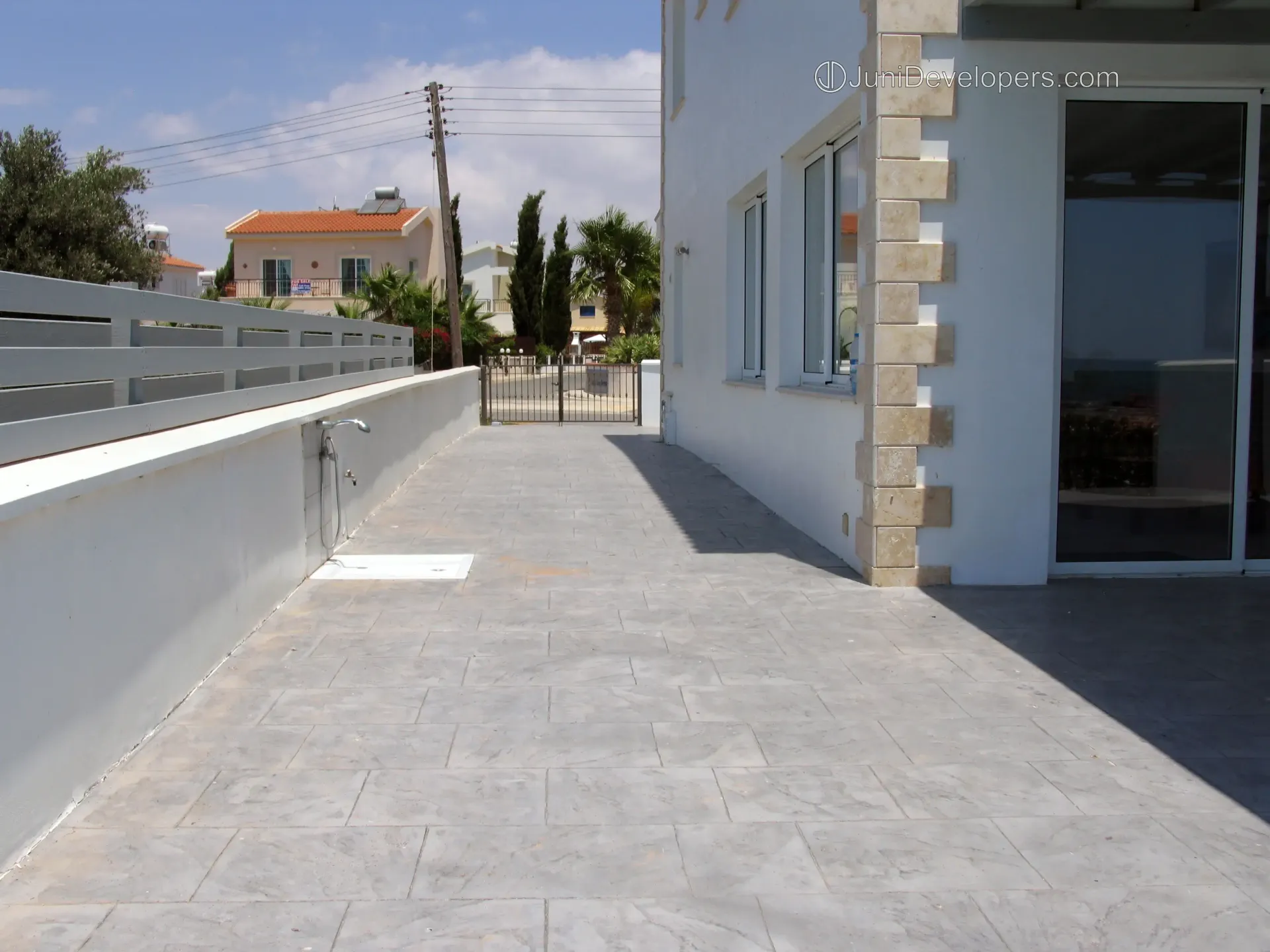 Seafront villa in Ayia Napa next to the sea with title deeds