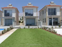 Beachfront villa in Ayia Napa hotel area with garden