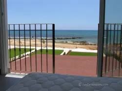 Beachfront villa in Ayia Napa near restaurants with title deeds