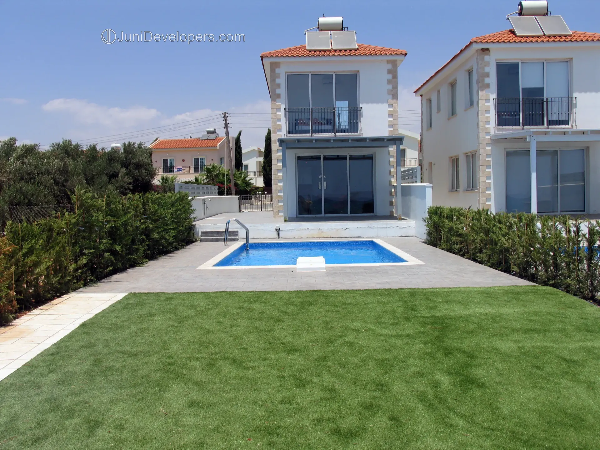 Seafront villa in Ayia Napa resort area with title deeds