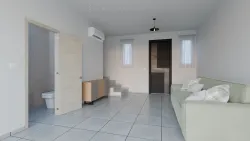 Maisonette No. 2, living room, hallway
