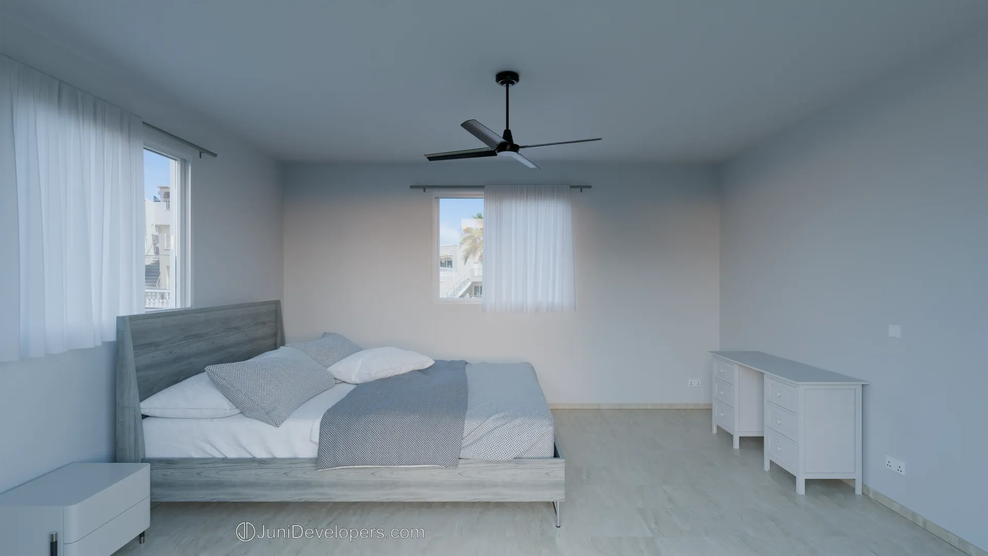 Maisonette No. 5, master bedroom