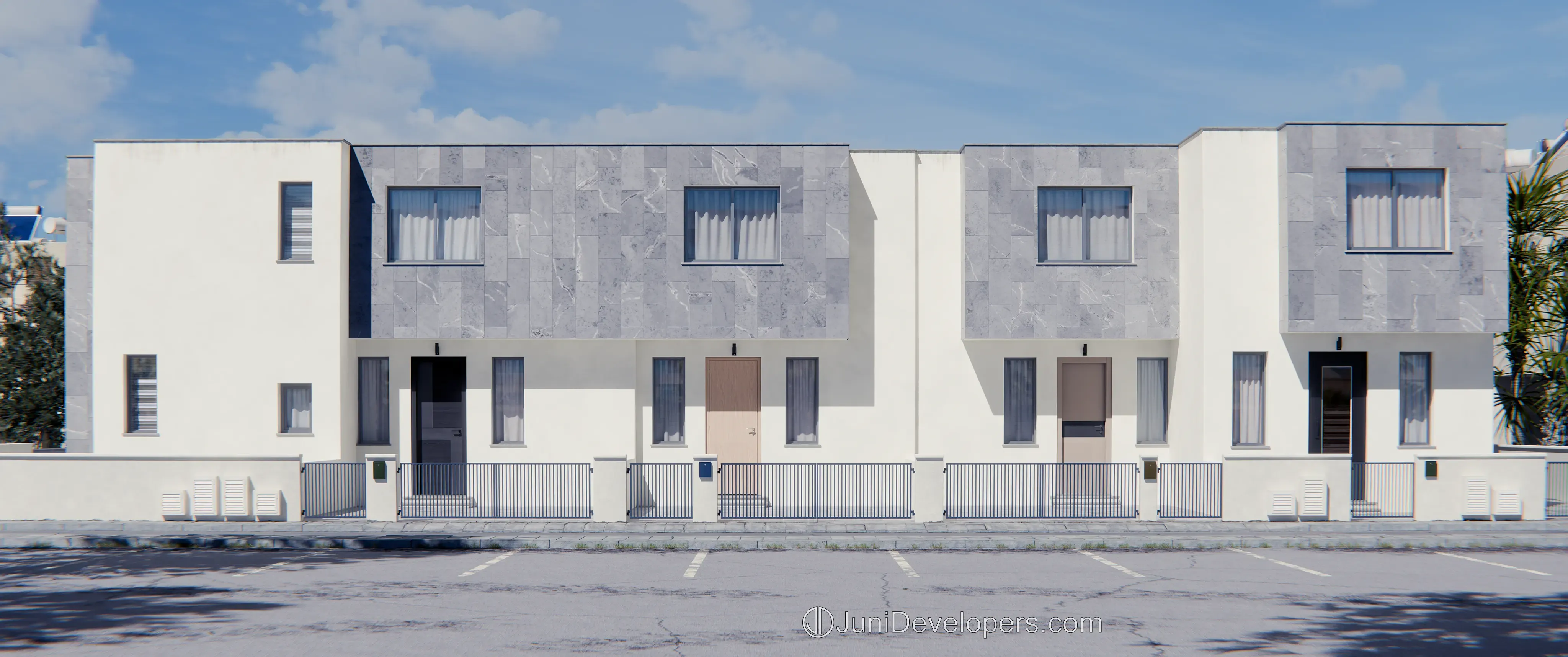 Cyprus, affordable apartments, building facade