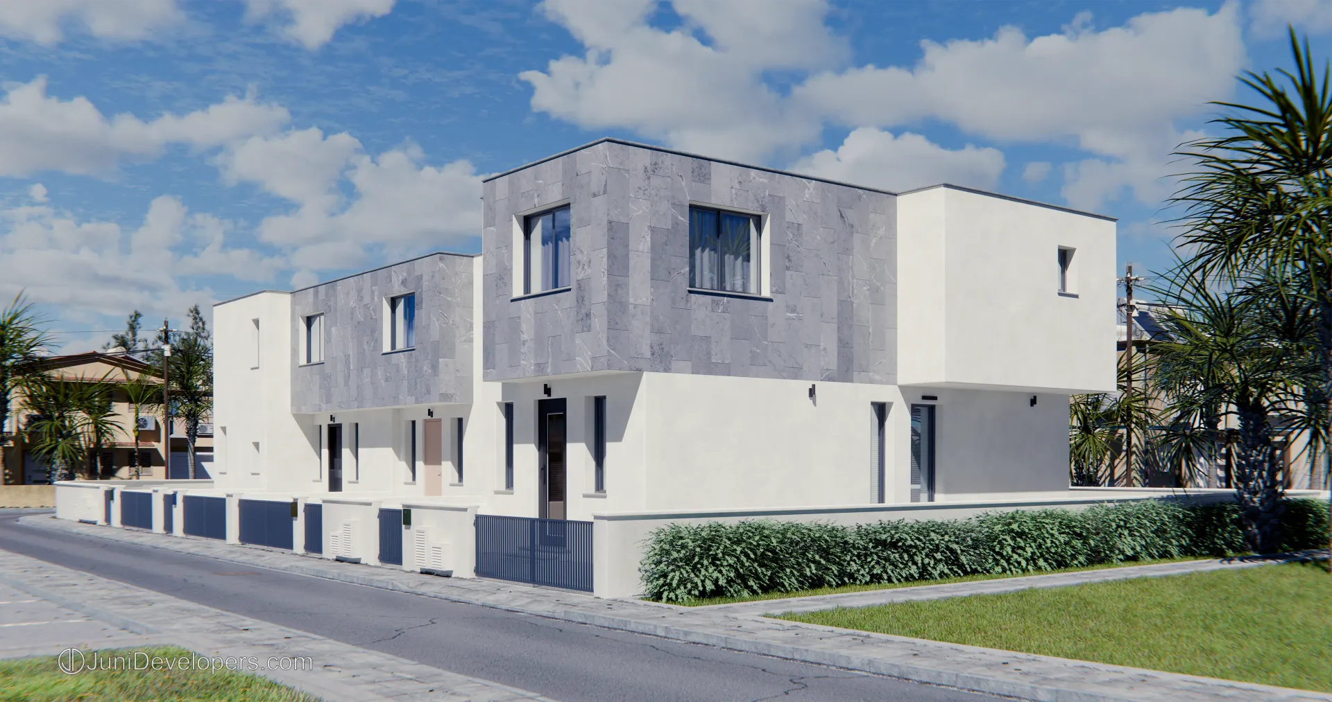 Cyprus, maisonettes with a plot