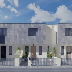Maisonette No. 3, exterior view, private land plot