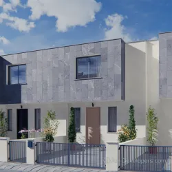 Maisonette No. 3, exterior view, parking space