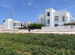 Contemporary spacious villa in Pernera near the beach with large swimming pool and garden