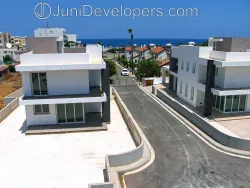 Premium 3 bedroom villa in Pernera beachfront with spacious verandas and private garage