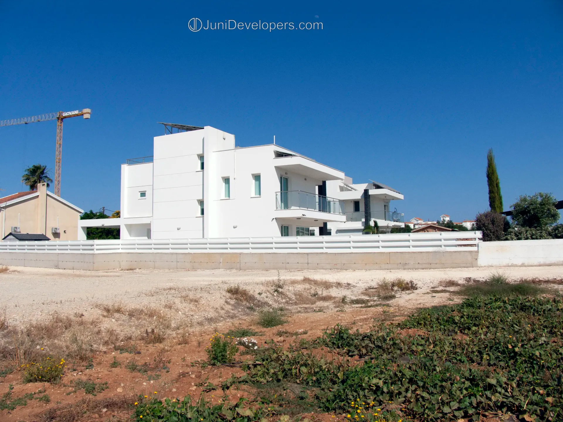 Refined spacious villa in Pernera close to bars and restaurants with roof-garden retreat