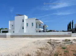 Premium luxury villa in Pernera beachfront with expansive balconies and title deeds