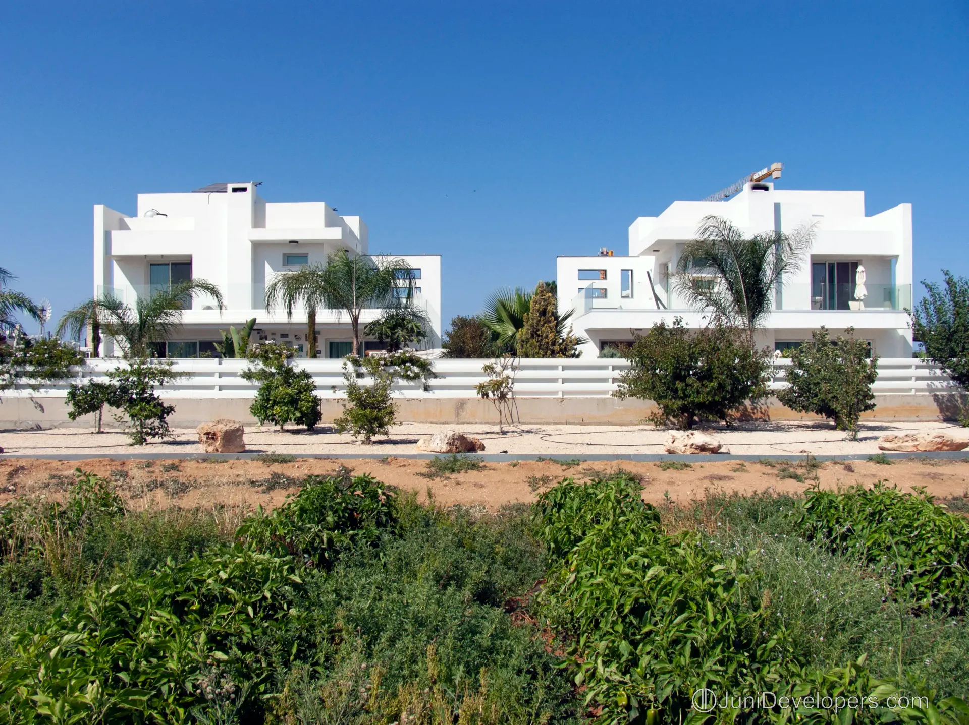 Sophisticated spacious villa in Pernera close to bars and restaurants with a rooftop garden