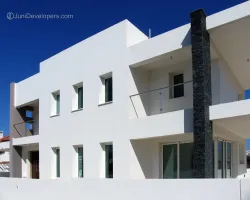 Premium 3 bedroom villa in Pernera beachfront with wide verandas and private garage